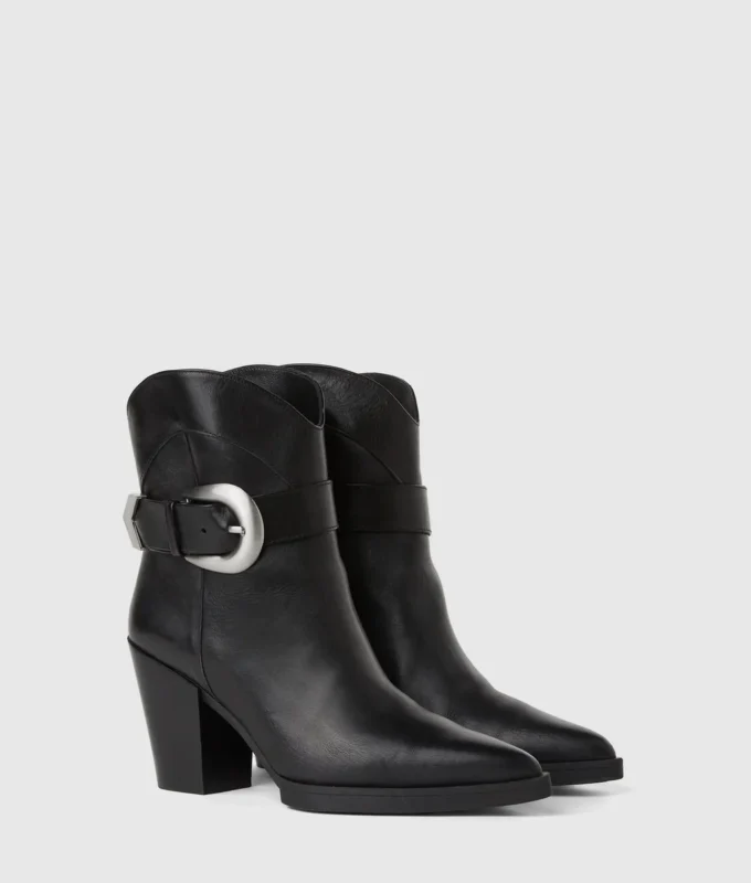 Bottes mi-mollet à boucle Kowboy