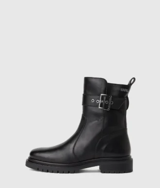 Bottes mi-mollet à boucles Binky