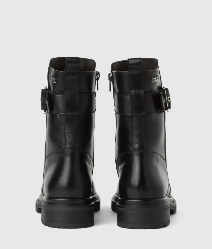 Bottes mi-mollet à boucles Binky