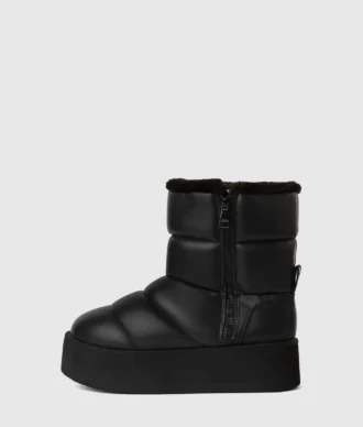 Bottes mi-mollet rembourrées