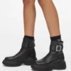 Bottes à talons compensés mi-mollet Kreeper