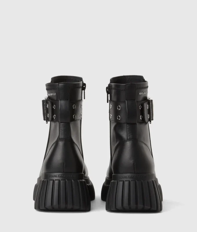 Bottes à talons compensés mi-mollet Kreeper