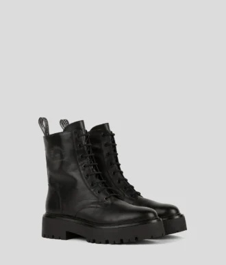 BOTTINES À LACETS BURLY BIKER