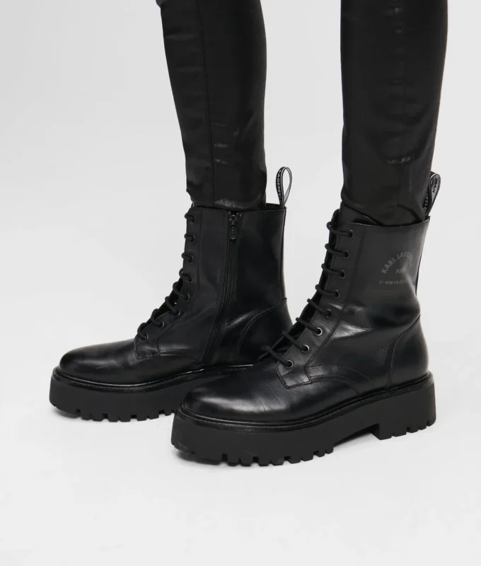 BOTTINES À LACETS BURLY BIKER BOTTINES À LACETS BURLY BIKER