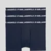 BOXER MONOCHROME AVEC LOGO – LOT DE 3