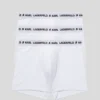 BOXER MONOCHROME AVEC LOGO – LOT DE 3