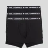 BOXER MONOCHROME AVEC LOGO – LOT DE 3