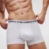 BOXER MONOCHROME AVEC LOGO – LOT DE 3