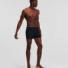 BOXER TISSU AVEC LOGO – LOT DE 3