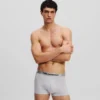 BOXERS AVEC LOGO MÉTALLIQUE – LOT DE 3
