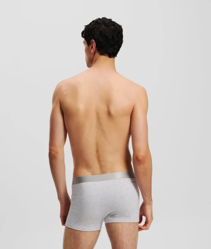 BOXERS AVEC LOGO MÉTALLIQUE – LOT DE 3