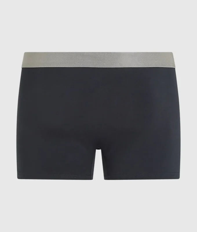 BOXERS AVEC LOGO MÉTALLIQUE – LOT DE 3