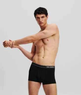 BOXERS LÉGERS AVEC LOGO – LOT DE 3