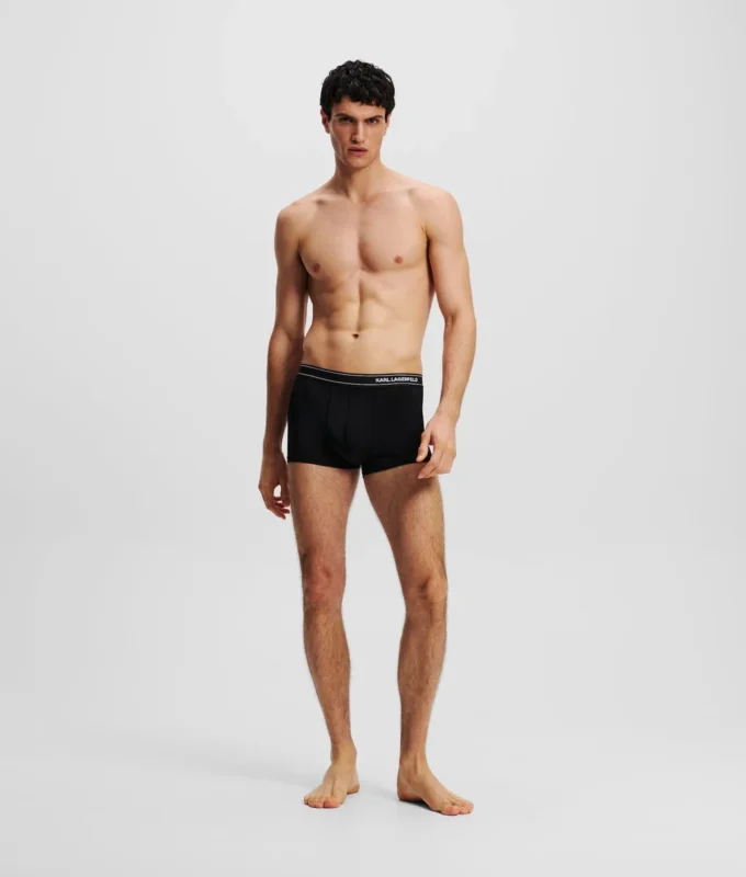BOXERS LÉGERS AVEC LOGO – LOT DE 3 BOXERS LÉGERS AVEC LOGO – LOT DE 3