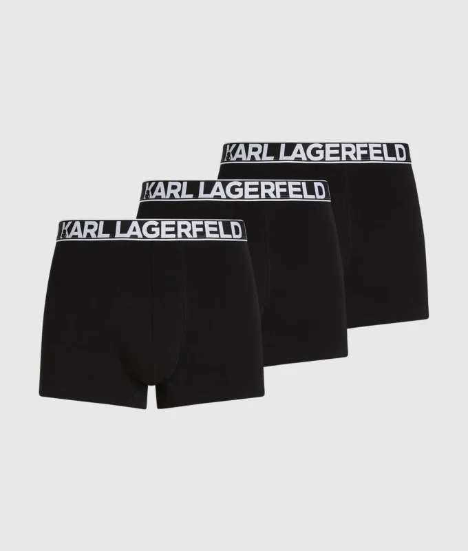 BOXERS À LOGO AUDACIEUX – LOT DE 3