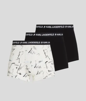 BOXERS LOGO – LOT DE 3