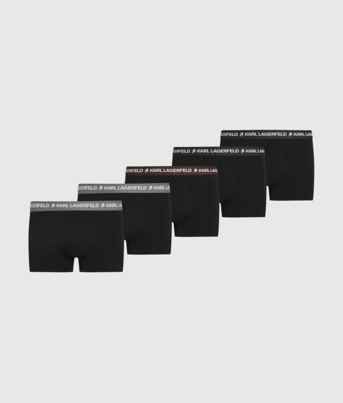 Boxers à taille contrastée – lot de 5
