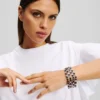 BRACELET À CRISTAUX SUPERPOSÉS