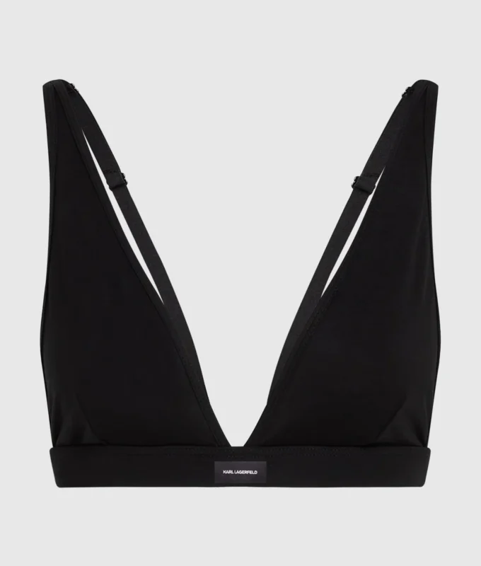 BRASSIÈRE PLONGEANTE ESSENTIELLE AVEC LOGO BRASSIÈRE PLONGEANTE ESSENTIELLE AVEC LOGO