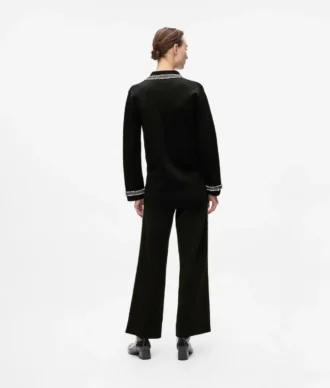 Cardigan à détails bouclés