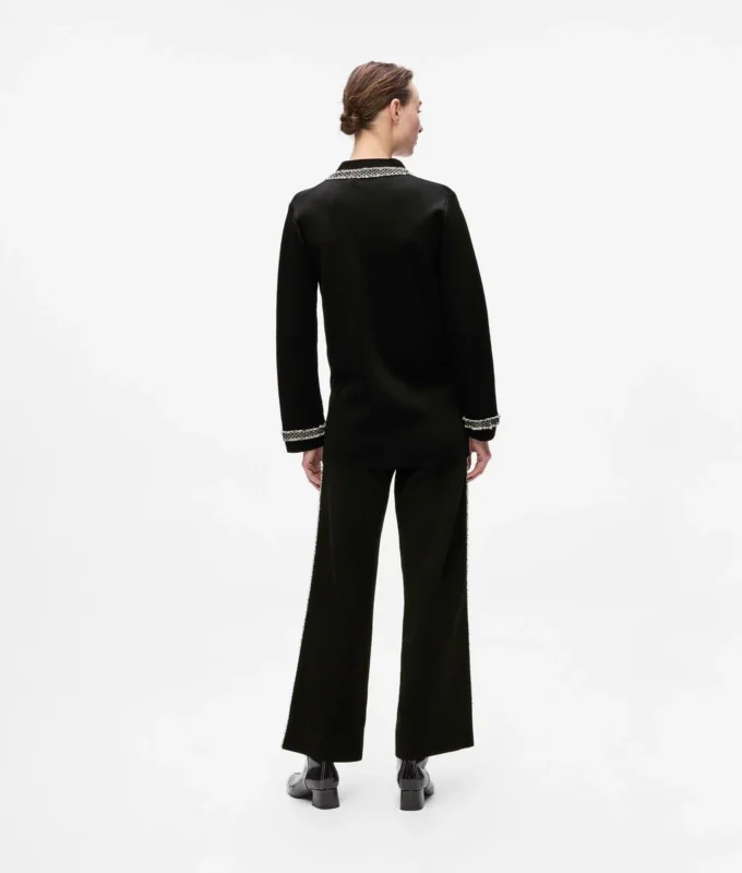 Cardigan à détails bouclés