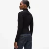 Cardigan en maille côtelée