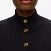 Cardigan en maille côtelée