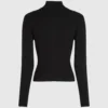 Cardigan en maille côtelée