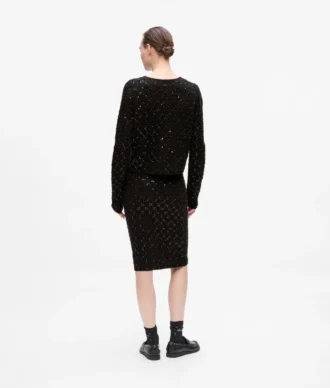 Cardigan à paillettes