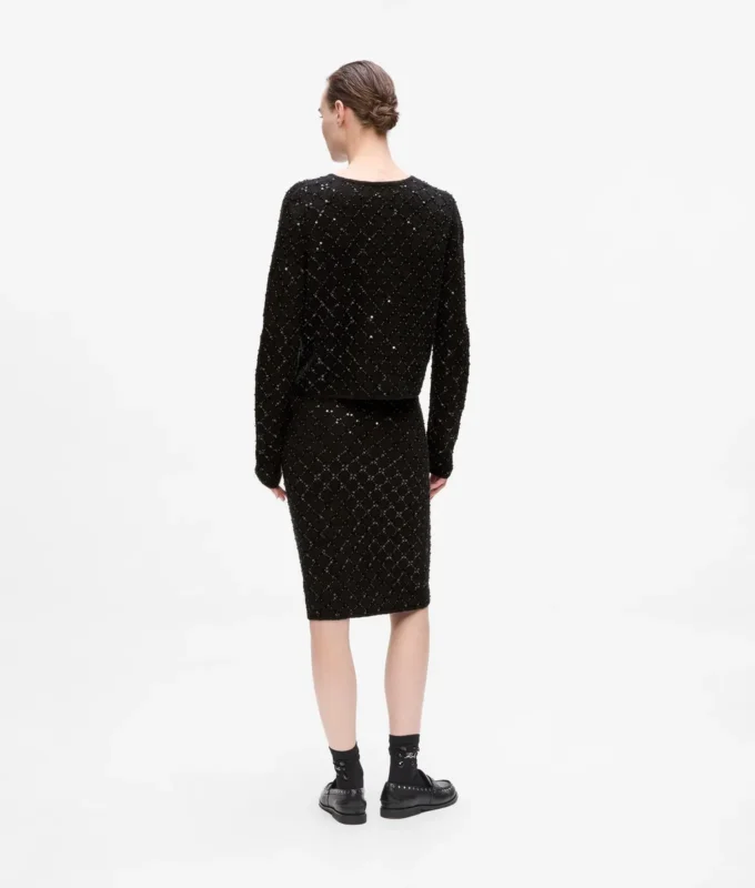 Cardigan à paillettes