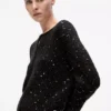 Cardigan à paillettes