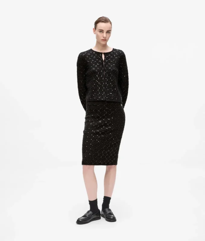 Cardigan à paillettes