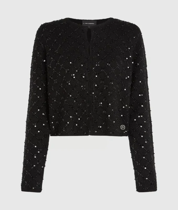 Cardigan à paillettes