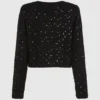 Cardigan à paillettes