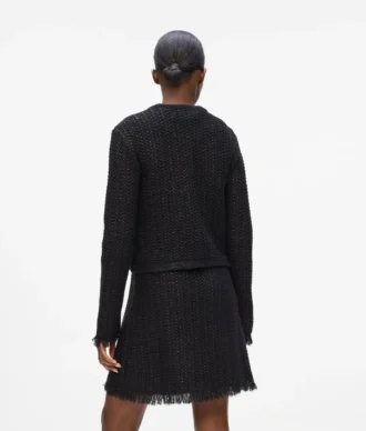 Cardigan texturé