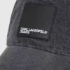 Casquette en denim avec logo