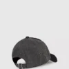 Casquette en denim foncé bicolore