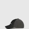 Casquette en denim foncé bicolore