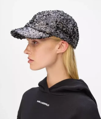 Casquette à paillettes K/Signature