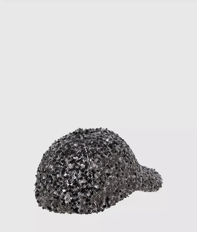 Casquette à paillettes K/Signature Casquette à paillettes K/Signature