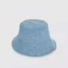 Casquette réversible en denim Casquette réversible en denim