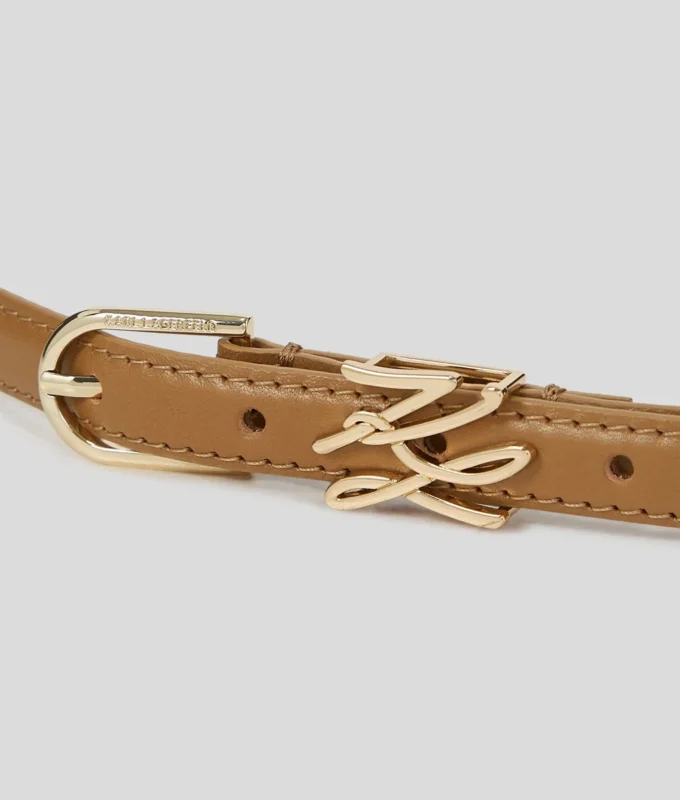 CEINTURE À BOUCLE COULISSANTE K/AUTOGRAPH