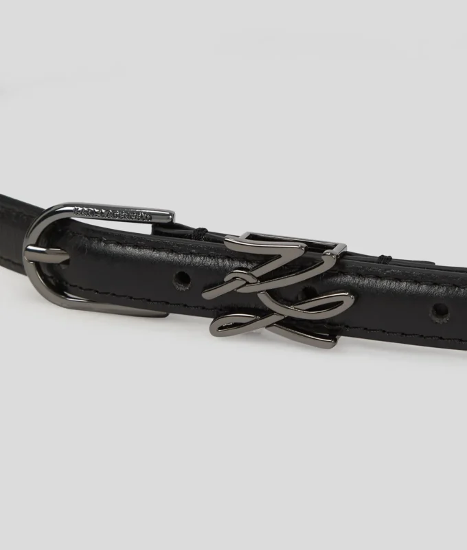 CEINTURE À BOUCLE COULISSANTE K/AUTOGRAPH