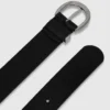 Ceinture en cuir à boucle ronde Ceinture en cuir à boucle ronde