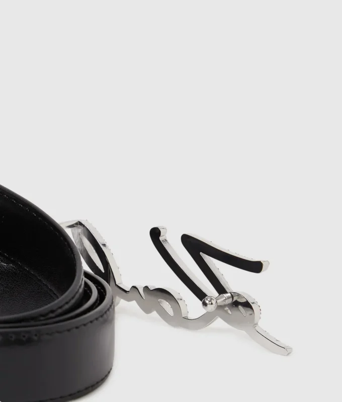 Ceinture K/Signature en cristal