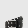 Ceinture large cloutée