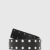 Ceinture large cloutée