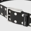 Ceinture large cloutée