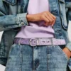 CEINTURE RÉVERSIBLE EN SANGLE