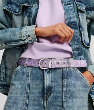 CEINTURE RÉVERSIBLE EN SANGLE